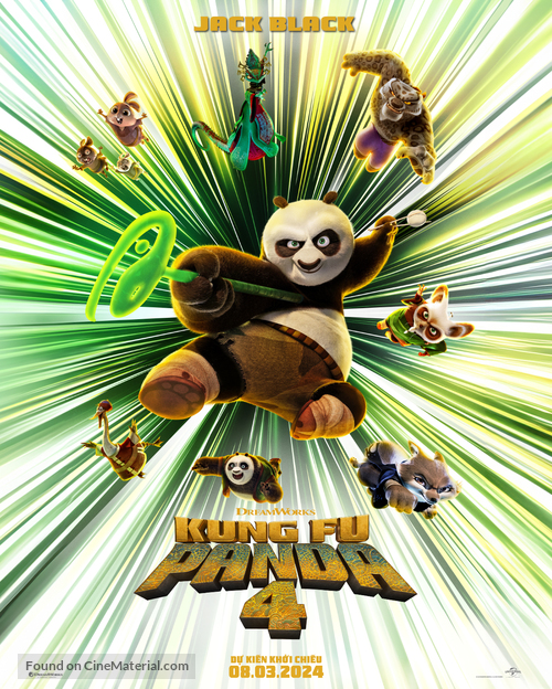 Kung Fu Panda 4 - Vietnamese Movie Poster