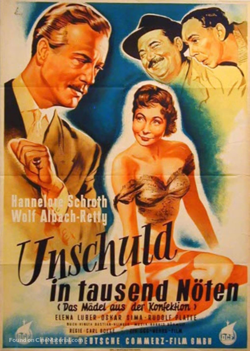 Unschuld in tausend N&ouml;ten - German Movie Poster