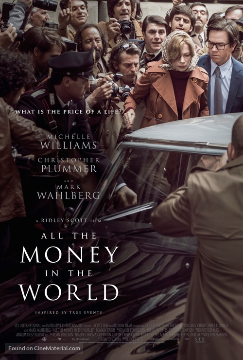 All the Money in the World - Thai Movie Poster