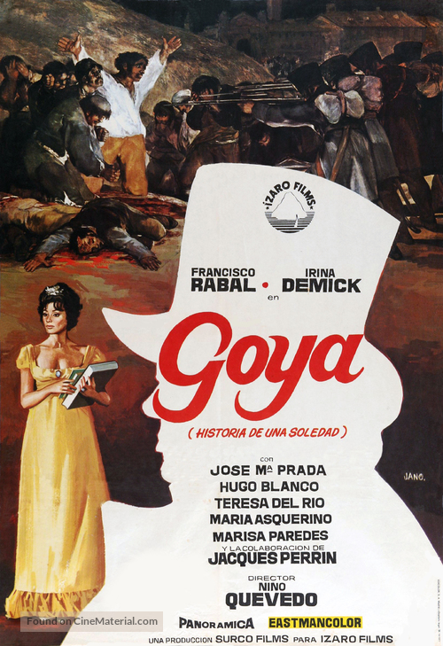 Goya, historia de una soledad - Spanish Movie Poster