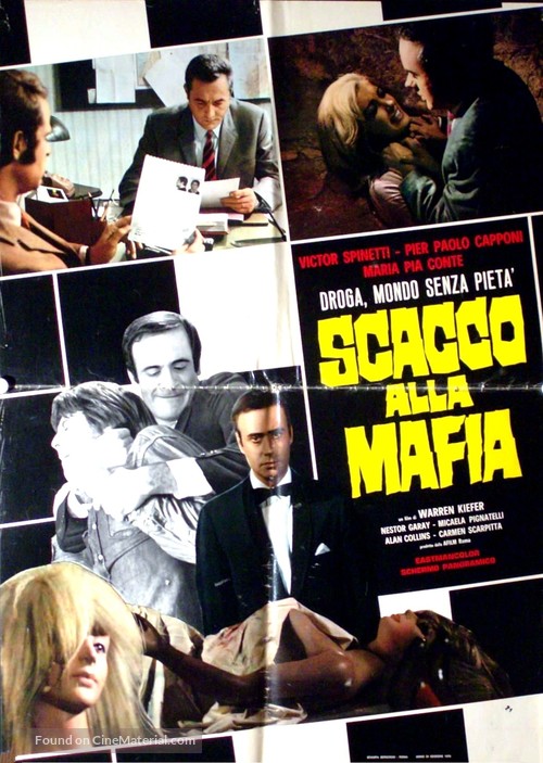 Scacco alla mafia - Italian Movie Poster