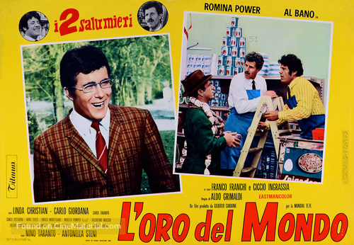 L&#039;oro del mondo - Italian Movie Poster