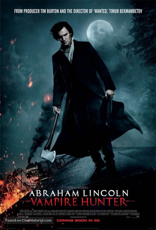 Abraham Lincoln: Vampire Hunter - Movie Poster