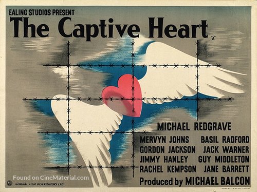 The Captive Heart - British Movie Poster