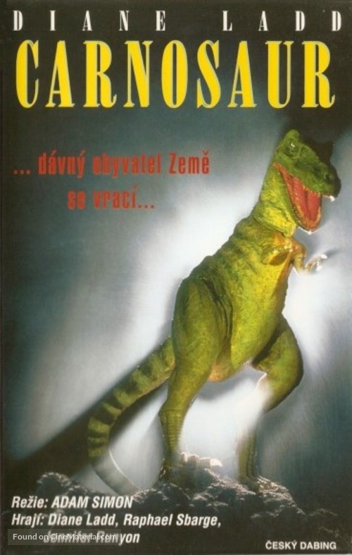Carnosaur - Czech VHS movie cover