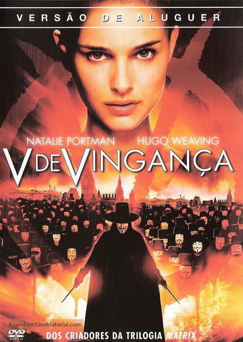 V for Vendetta - Portuguese Movie Cover