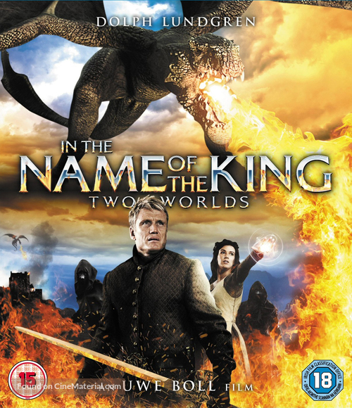 In the Name of the King: Two Worlds - British Blu-Ray movie cover