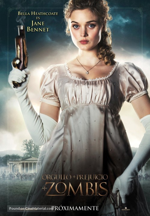 Pride and Prejudice and Zombies - Spanish Movie Poster