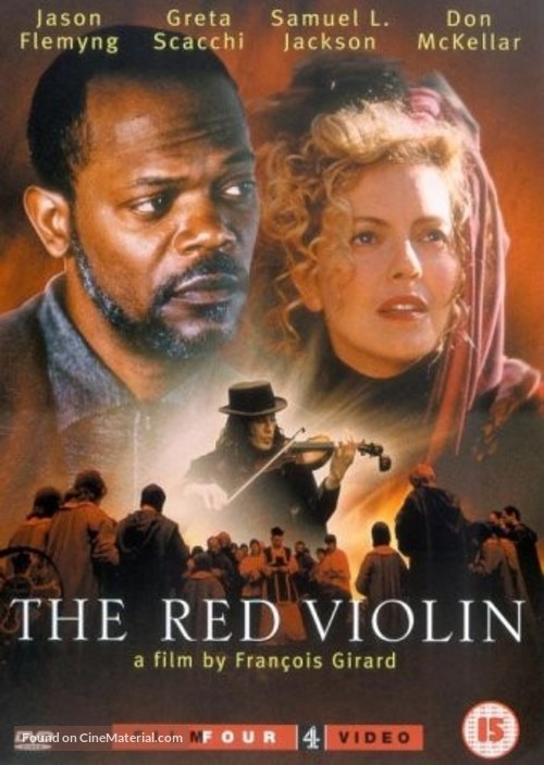 The Red Violin - British DVD movie cover