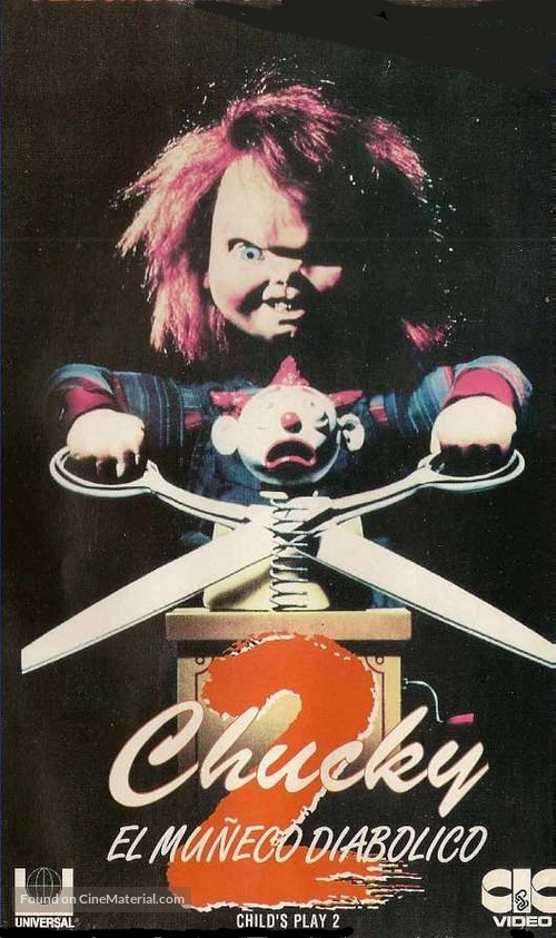 Child&#039;s Play 2 - Argentinian VHS movie cover