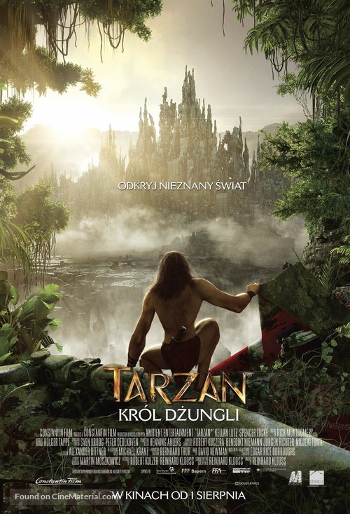 Tarzan - Polish Movie Poster