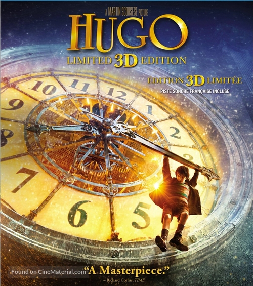 Hugo - Canadian Blu-Ray movie cover