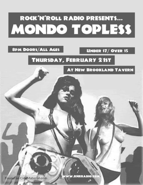 Mondo Topless - poster