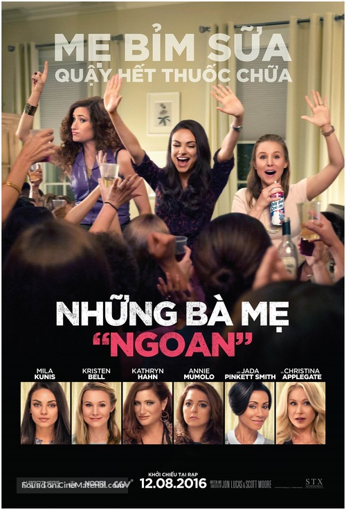 Bad Moms - Vietnamese Movie Poster