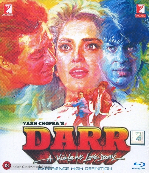 Darr - British Blu-Ray movie cover