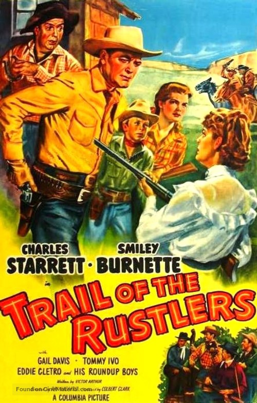 Trail of the Rustlers - Movie Poster