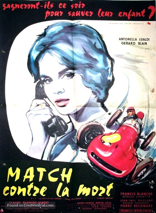 Match contre la mort - French Movie Poster