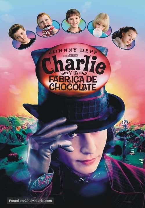 Charlie and the Chocolate Factory - Argentinian DVD movie cover