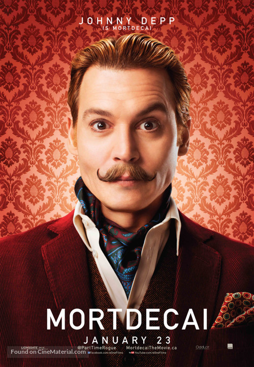 Mortdecai - Canadian Movie Poster