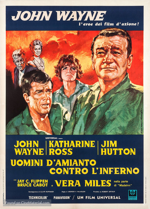 Hellfighters - Italian Movie Poster
