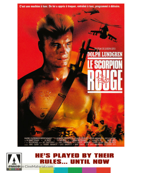 Red Scorpion - British Blu-Ray movie cover