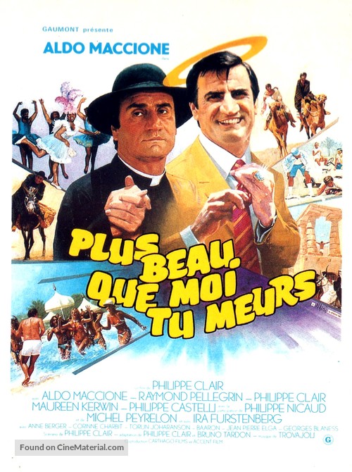 Plus beau que moi, tu meurs - French Movie Poster