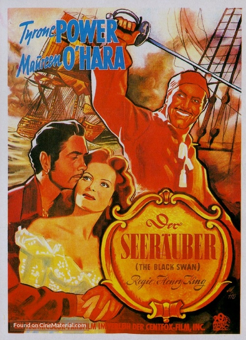 The Black Swan - German Movie Poster