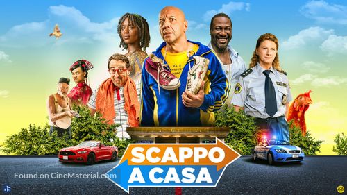 Scappo a casa - Italian Movie Poster