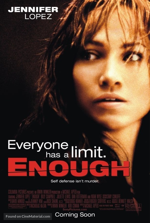 Enough - Movie Poster