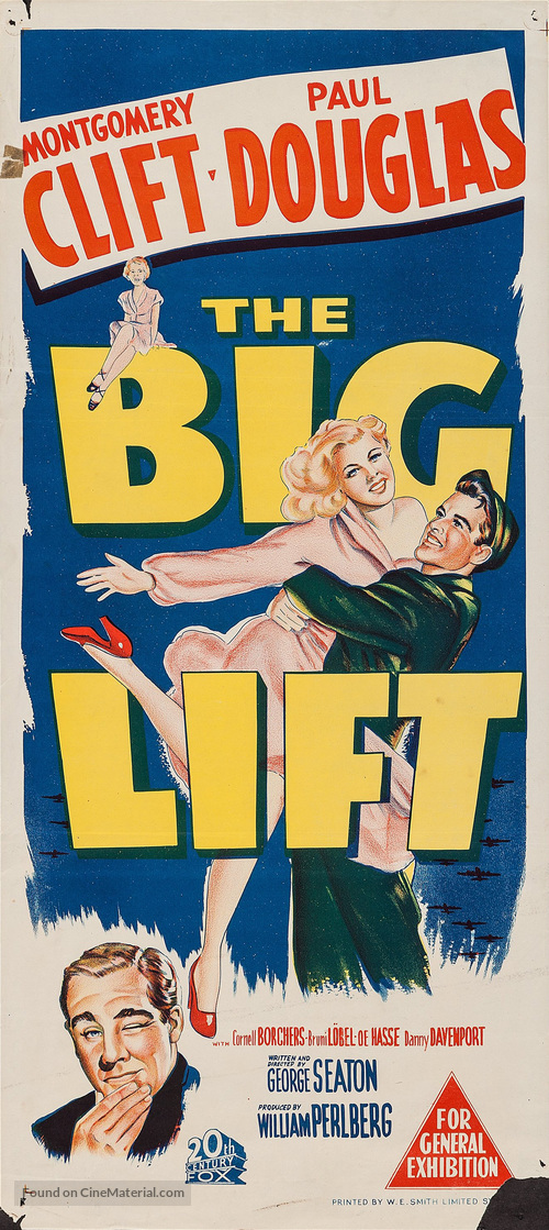 The Big Lift - Australian Movie Poster