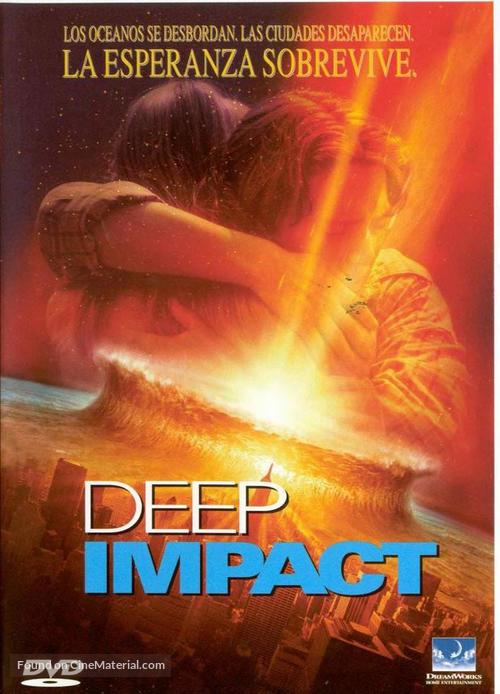 Deep Impact - Spanish DVD movie cover