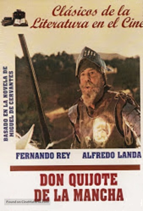 &quot;El Quijote de Miguel de Cervantes&quot; - Spanish Movie Cover