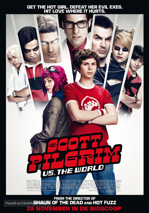Scott Pilgrim vs. the World - Dutch Movie Poster