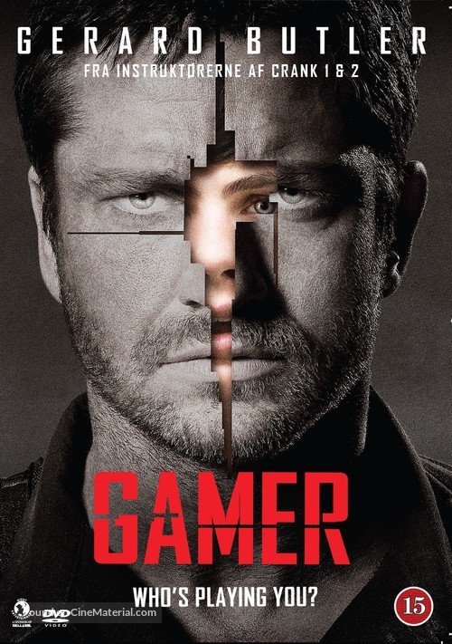 Gamer - Danish DVD movie cover