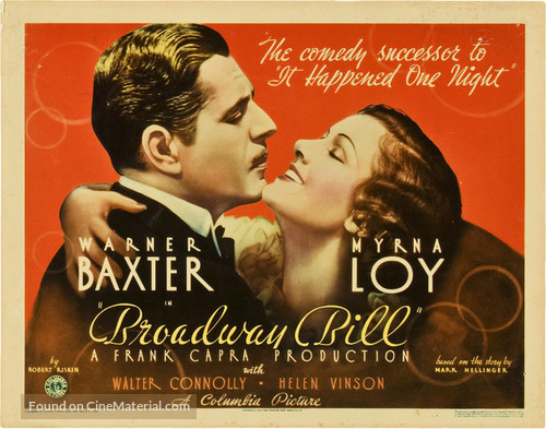 Broadway Bill - Movie Poster