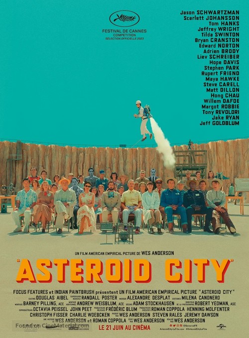 Asteroid City - French Movie Poster