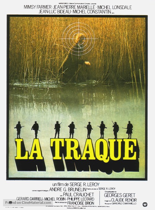 La traque - French Movie Poster