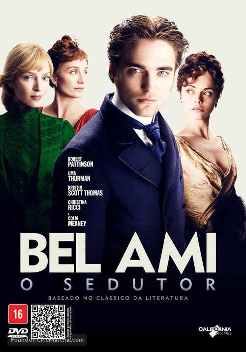 Bel Ami - Brazilian DVD movie cover