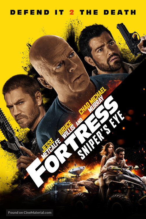 Fortress: Sniper&#039;s Eye - Swedish Movie Cover