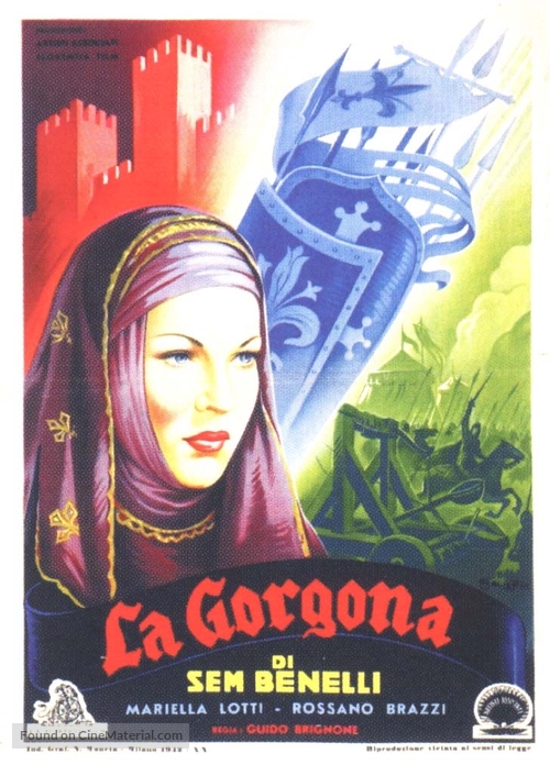 Gorgona, La - Italian Movie Poster