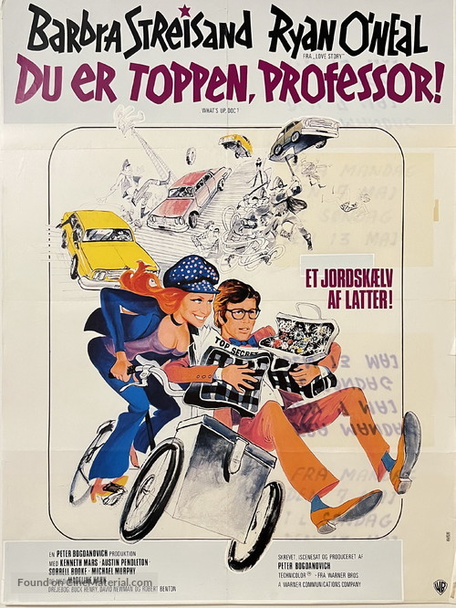What&#039;s Up, Doc? - Danish Movie Poster