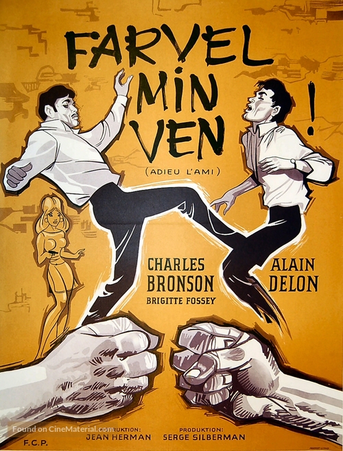 Adieu l&#039;ami - Danish Movie Poster