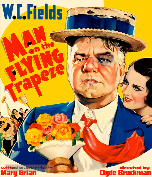 Man on the Flying Trapeze - Blu-Ray movie cover