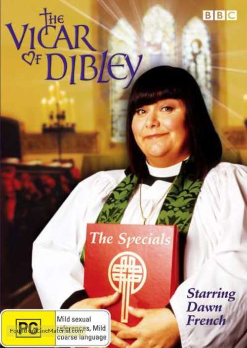 &quot;The Vicar of Dibley&quot; - Australian DVD movie cover