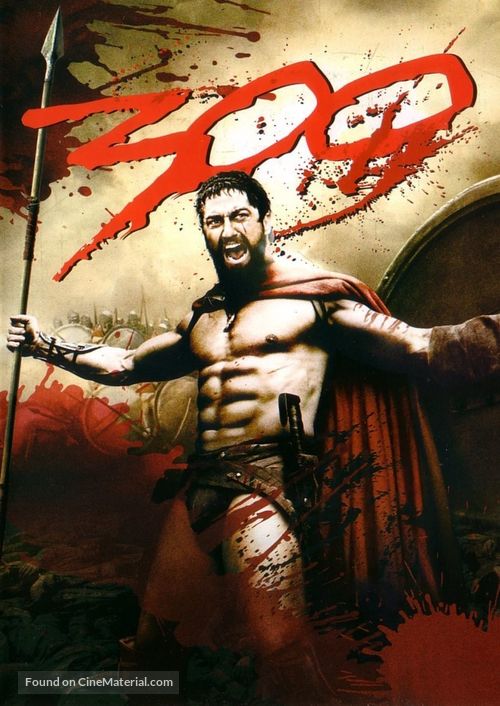 300 - DVD movie cover