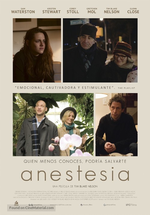 Anesthesia - Mexican Movie Poster