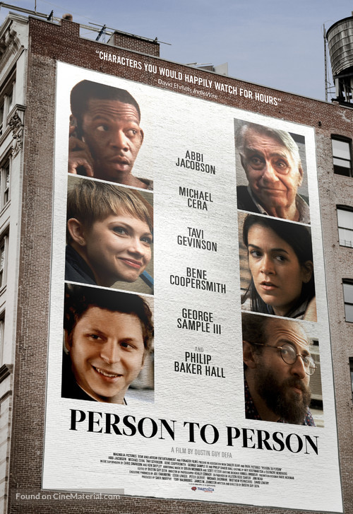 Person to Person - Movie Poster