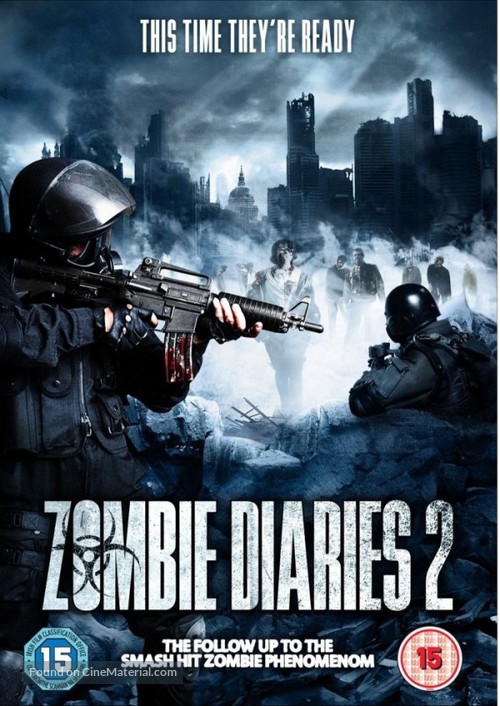 World of the Dead: The Zombie Diaries - British DVD movie cover