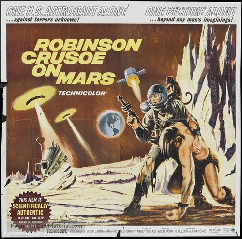 Robinson Crusoe on Mars - Movie Poster