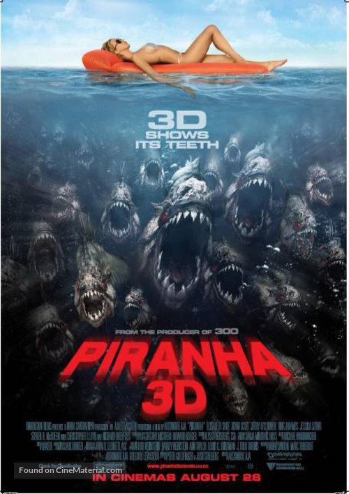 Piranha - New Zealand Movie Poster